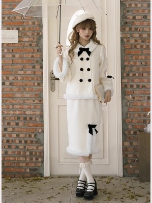 Winter Love Letter Sweet Lolita Outfit by Withpuji (WJ191)